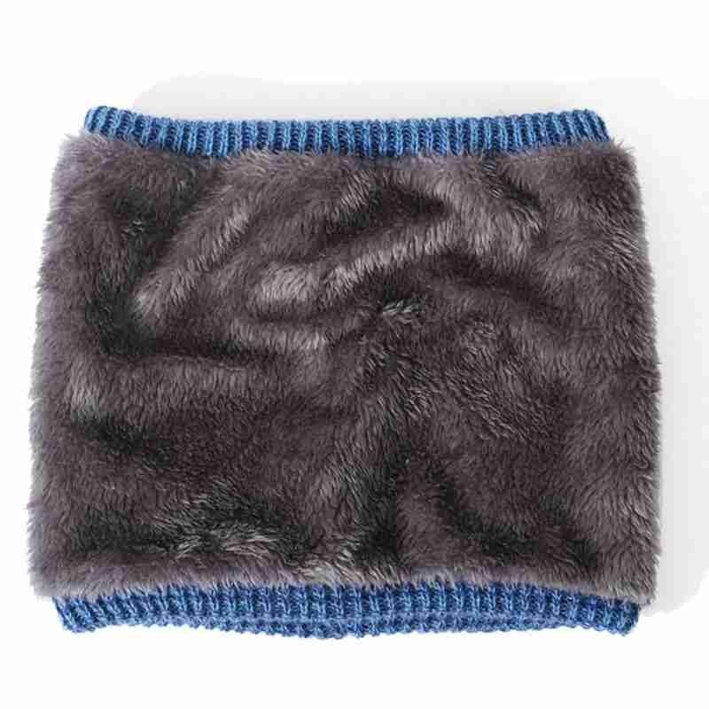 Winter Warm Thicken Cotton Woof Neck Scarf Scarf Knitted Outdoor Ring For Women Unisex Neck Trendy Ring Sport B7Y7