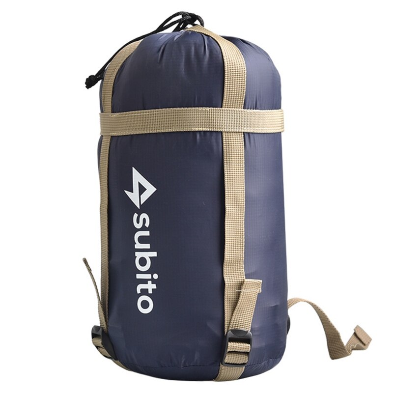 Outdoor Camping Wandelen Slaapzak Compressie Packs Stuff Sack Draagbare Reizen Leisure Hangmat Opbergzakken: Dark blue