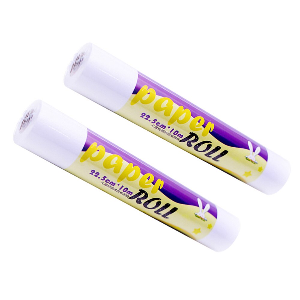 1Pcs Drawing Paper Roll Poster Paper Craft Paper Roll White Wrapping Paper(White)