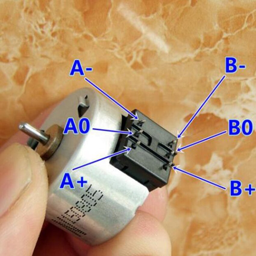 1pc Magnetic 2-phase 6-wire 25MM Stepper motor Step angle 18 degrees