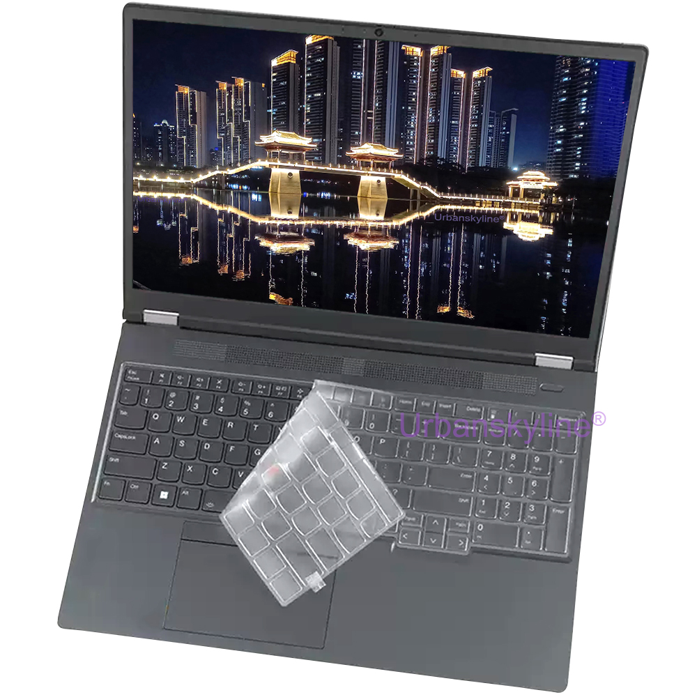 Tastaturabdeckung für Lenovo ThinkPad 16 Z16 P1 E16 P16v Extreme Gen 7 6 5 4 3 2 X1 Silikon-Schutzhülle
