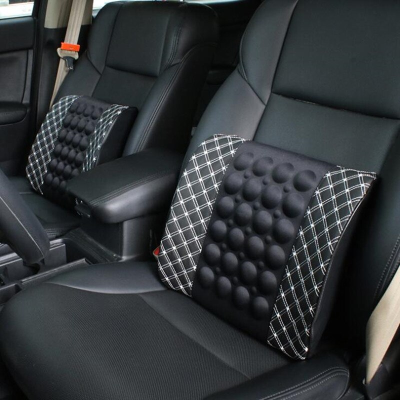 12V Auto Seat Terug Waistlectric Massage Lumbale Kussen Voor Dodge Journey Juvc Charger Durango Cbliber Sxt Dart