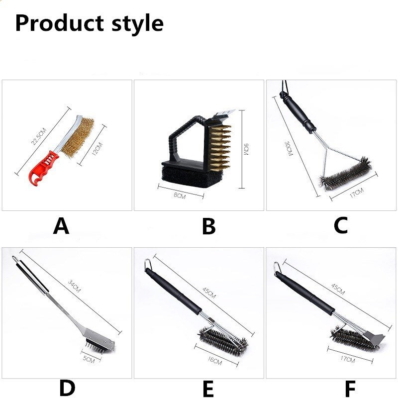 Cepillo y rascador para parrilla, el mejor limpiador del BBQ, herramientas perfectas para todo tipo de parrilla, incluido Weber, accesorios para barbacoa ideales