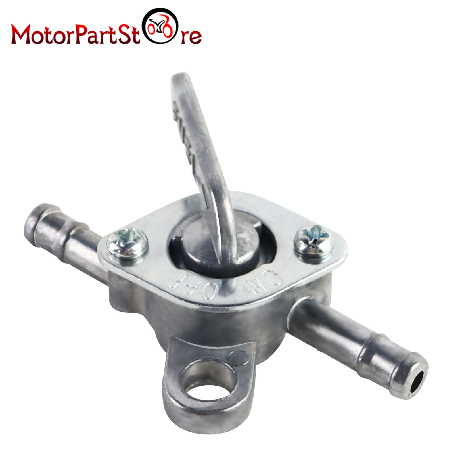 6 mm Benzinhahnventil, Inline-Kraftstoffabsperrventil, Kraftstofftank-Ein-Aus-Schalter für 50 cc, 70 cc, 90 cc, 110 cc, 125 cc, 140 cc, 150 cc Schmutz Fahrrad