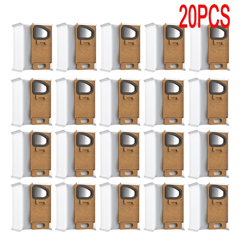 Voor Xiaomi Roborock H7 Stofzuiger Accessoires Professionele Stof Stofzak Roborock H6 Stofzuiger Vervangende Onderdelen: 20 PCS