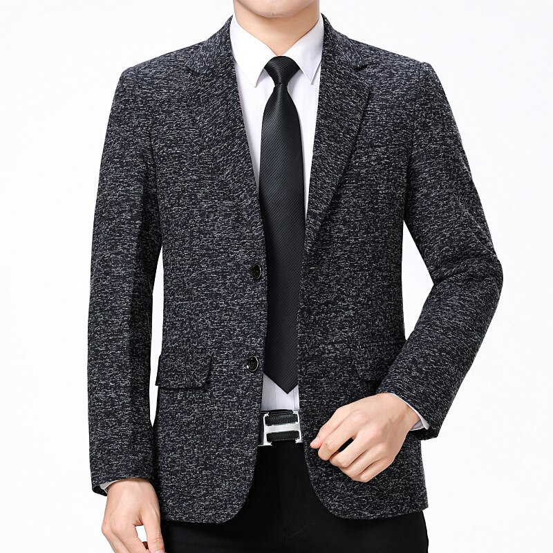 WE Fashion fluwelen colbert donkerbruin