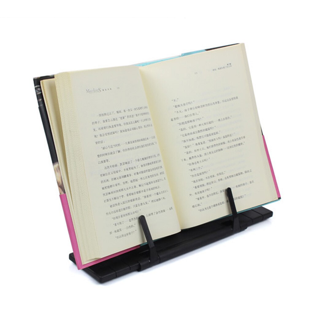 Portable Réglable Support de Lecture de Livre Plateau De Support Avec trombone Pour enfants Lisant Livre Magazine Document Support De Livres