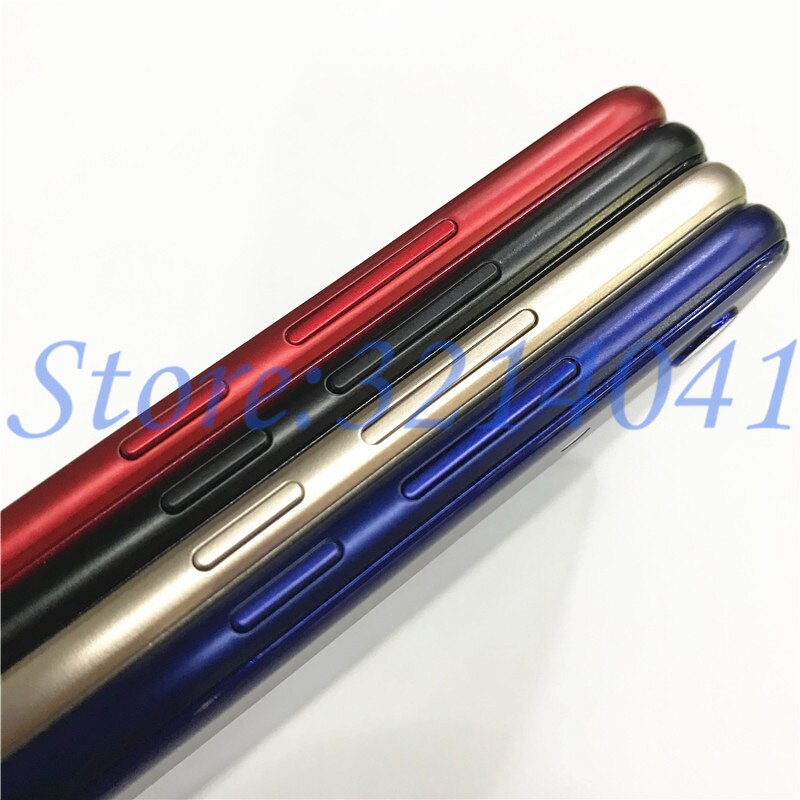6.09 "Voor Huawei Honor 8A/8A Pro JAT-LX1 JAT-L41 JAT-LX3 Back Battery Cover Deur Behuizing Case Rear Onderdelen met Zijknoppen