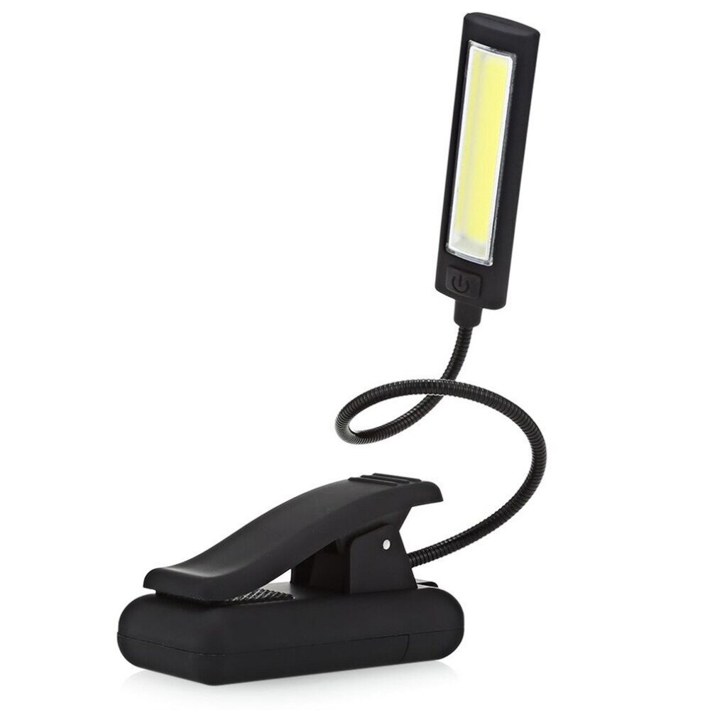 ICOCO 6W LED USB Dimbare Clip Op Leeslamp voor Laptop Notebook Piano Bed Hoofdeinde Bureau Draagbare Nachtlampje