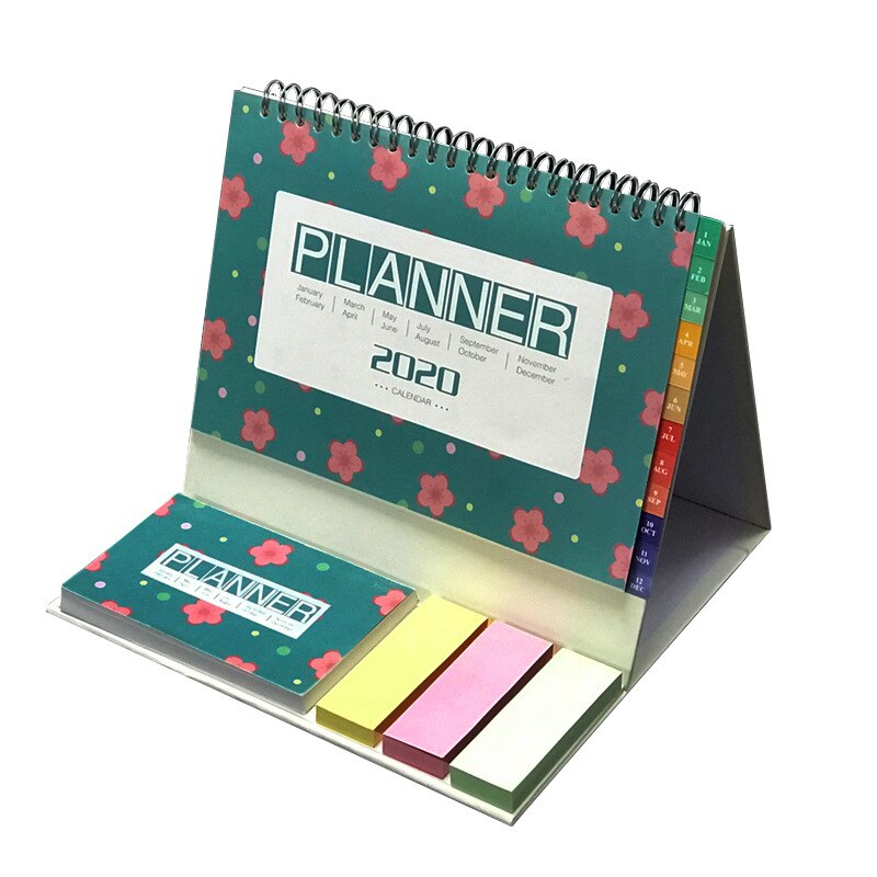 Vertical And Horizontal Calendar Desk Calendar Desktop Notebook Calendar N Times Posted Combination Calendar