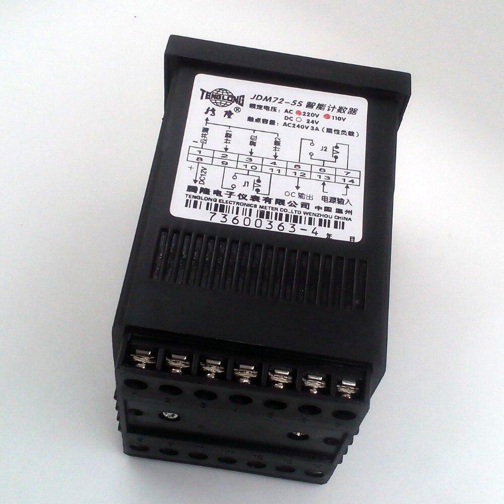 Intelligent Counting meter counter JDM72-5S