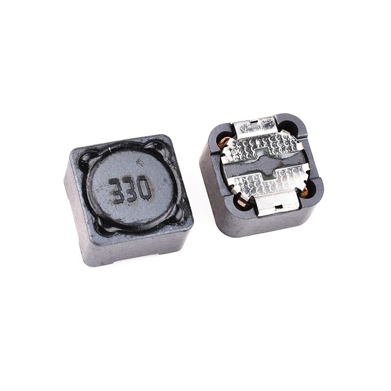 10Pcs/Lot Power Inductance CD127R CD127 Shielded inductor SMD Inductor 12*12*7mm 2.2/3.3/4.7/6.8/10/15/22/33/47/68/100-680UH