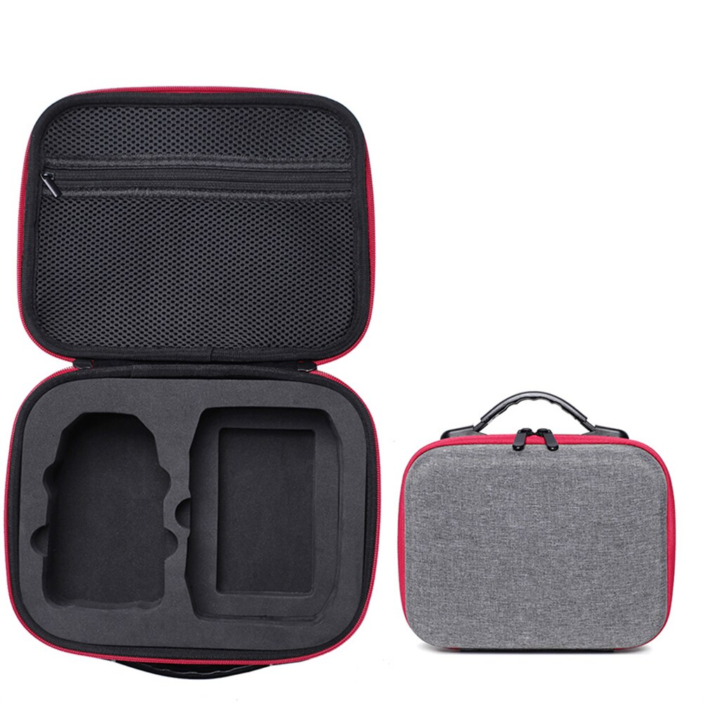 Bolsa de almacenamiento para Dron DJI Mavic Mini 2, bolso de mano gris a prueba de golpes, estuche de transporte impermeable, accesorios de correa dura: Style D