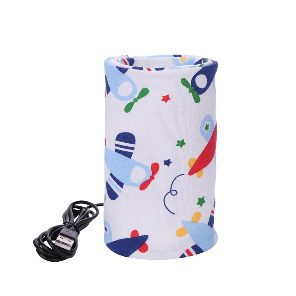 Baby Usb Flessenwarmer Draagbare Outdoor Baby Melk Voeden Verpleging Fles Verwarmd Cover Geïsoleerde Tas Reizen Melk Thermostaat: 11