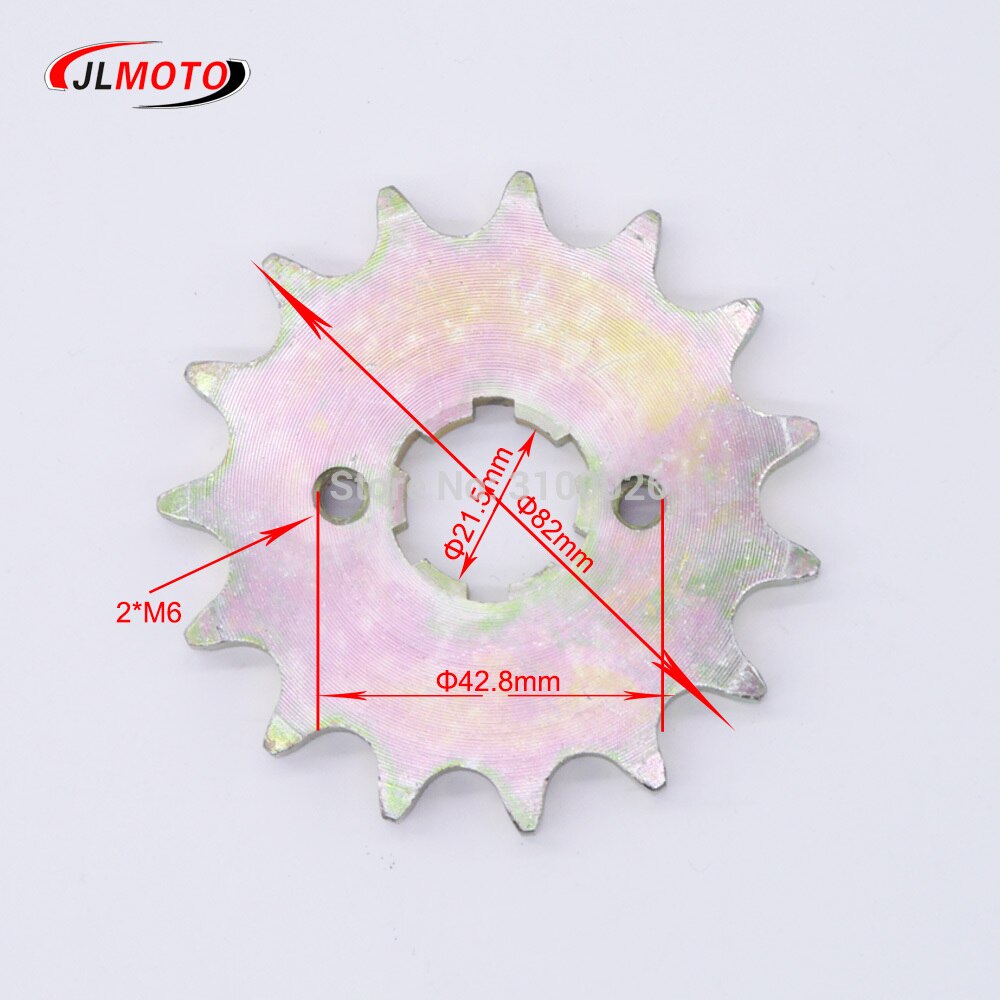 15T Sprocket Fit for GY6 CVT 150CC 200CC Engine 530# Chain Drive China ATV UTV Go Kart Buggy Quad Bike Scooter Motorcycle Parts
