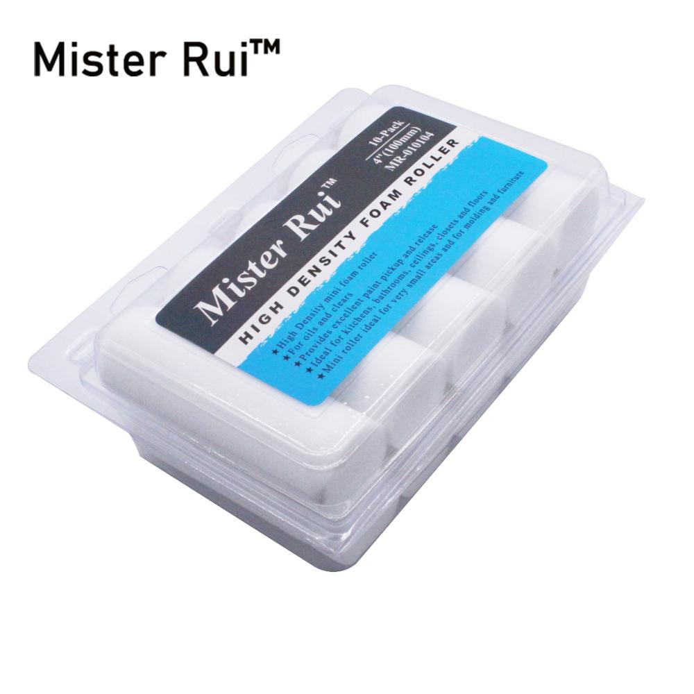 10pcs 4"/6" High Density Mini Sponge Paint Roller