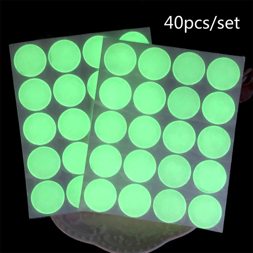 KSCRAFT Bottle Crown Caps 20 Flattened Bottle Caps With 20pcs Glitter Epoxy Dot Stickers For Crafting Bows Pendant: Noctilucence