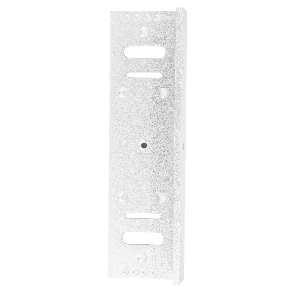 Cerradura para puerta de garaje, cerradura eléctrica para puerta de aleación de aluminio, soporte de montaje en L, soporte para magnético eléctrico