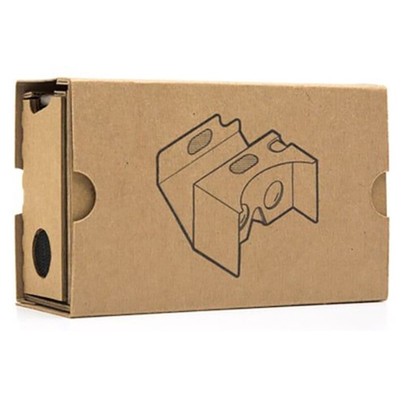 Google Cardboard2 S Virtual Reality 3D Bril Vr Eye Mobiele Telefoon Levert Google Alleen Kartonnen Doos: Primary Color