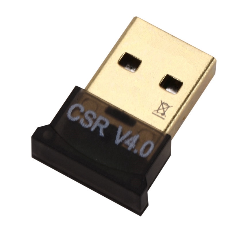 USB Bluetooth Mini Adapter CSR V 4.0 Dongle Dual Mode Wireless USB 2.0/3.0 bps for Windows XP Win 7: Default Title