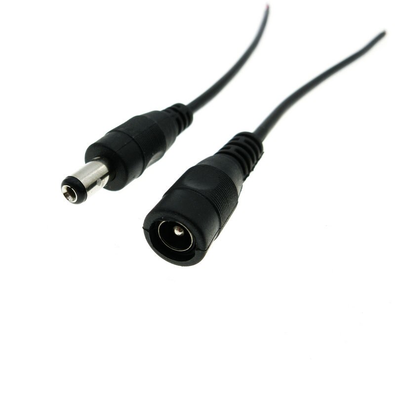 Universal Extension cord of 12V2A Power Adapter extend Cable of 12V 5.5*2.5mm 1m 3m 5m 10m for Vstarcam CS65-X5 C63s C18S C17S