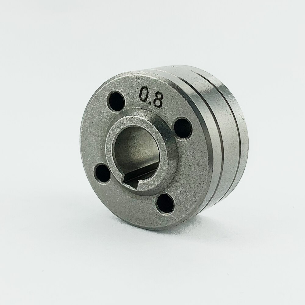 Mig mag svejsetrådfremføringsvalse 5kg 0.8mm 0.9m 1.0mm 1.2mm 1.4mm dobbelt størrelse 30 x 10 x 10mm lrs -775s ssj -29 trådfremføringsmaskine