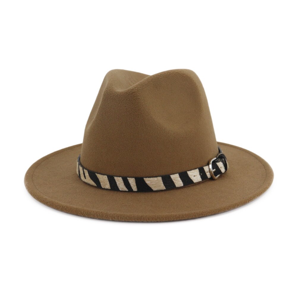 Imiterad yllefilt fedorahattar jazzhatt för herrfilt vid brätte fedora gamblerhatt streetwear filthattar för unisex: 10