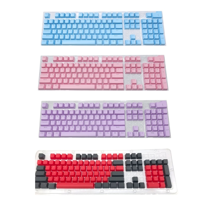 Brand New 104 tasti ABS plastica Esports Gaming Keycap tappi meccanici Keycap per giochi tastiere meccaniche sostituzione Keycap