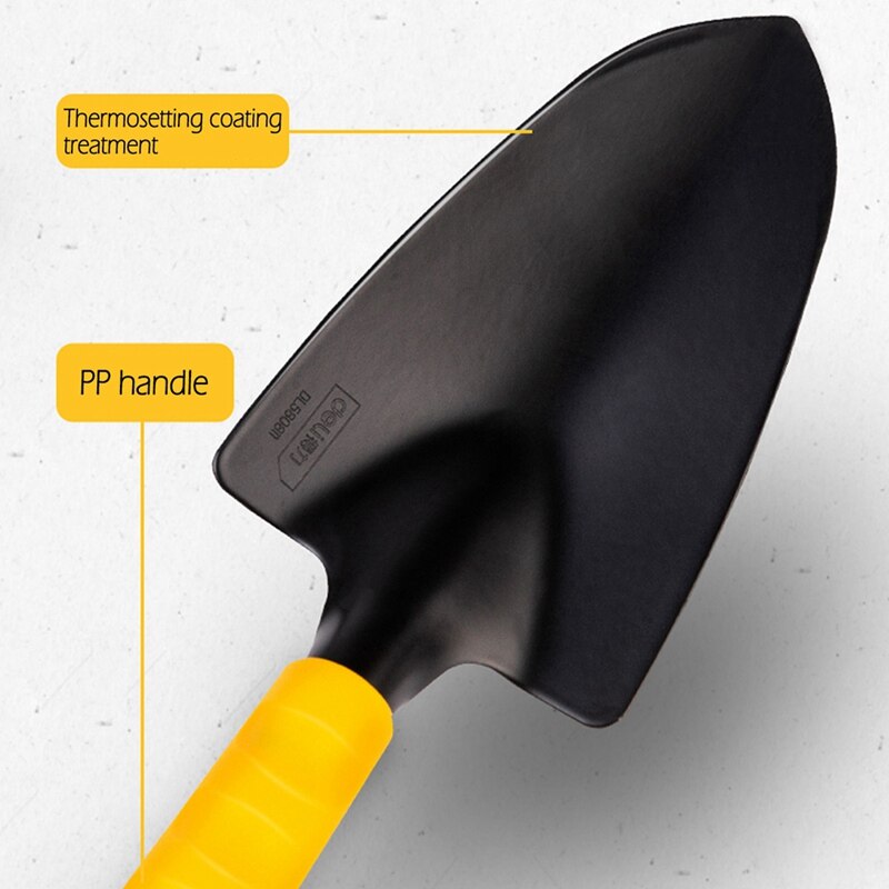 DELI Mini Home Gardening Tool Set Small Shovel Rake Spade Shovel Rake Spade Soil Raising Flowers Potted Home Plants Digging Tool