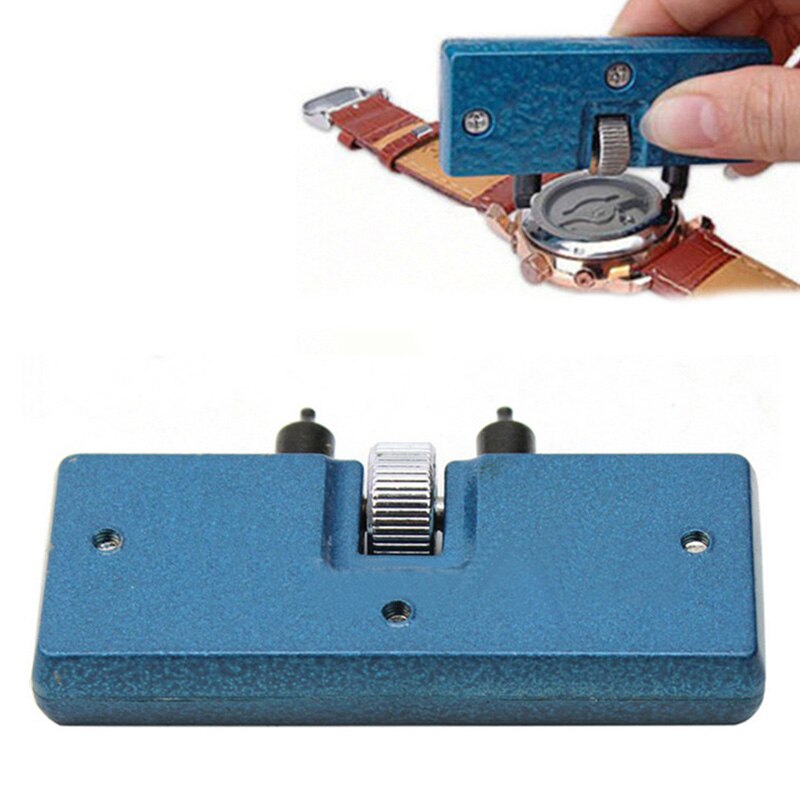 Ouvre-montre ajustable 1 pièce, outil de montre ajustable coque arrière, presse plus proche enlever la clé à vis kit de réparation, outils de montre retrait de batterie