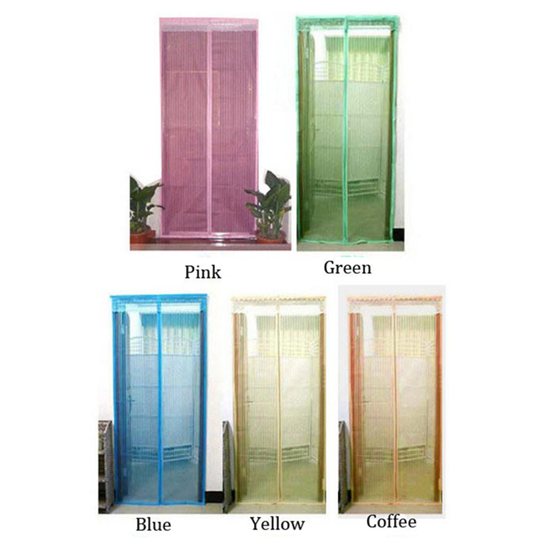 Anti Mosquito Insect Mesh Curtain Screen Door Magnetic Door Fly Screen Magic Door Curtain