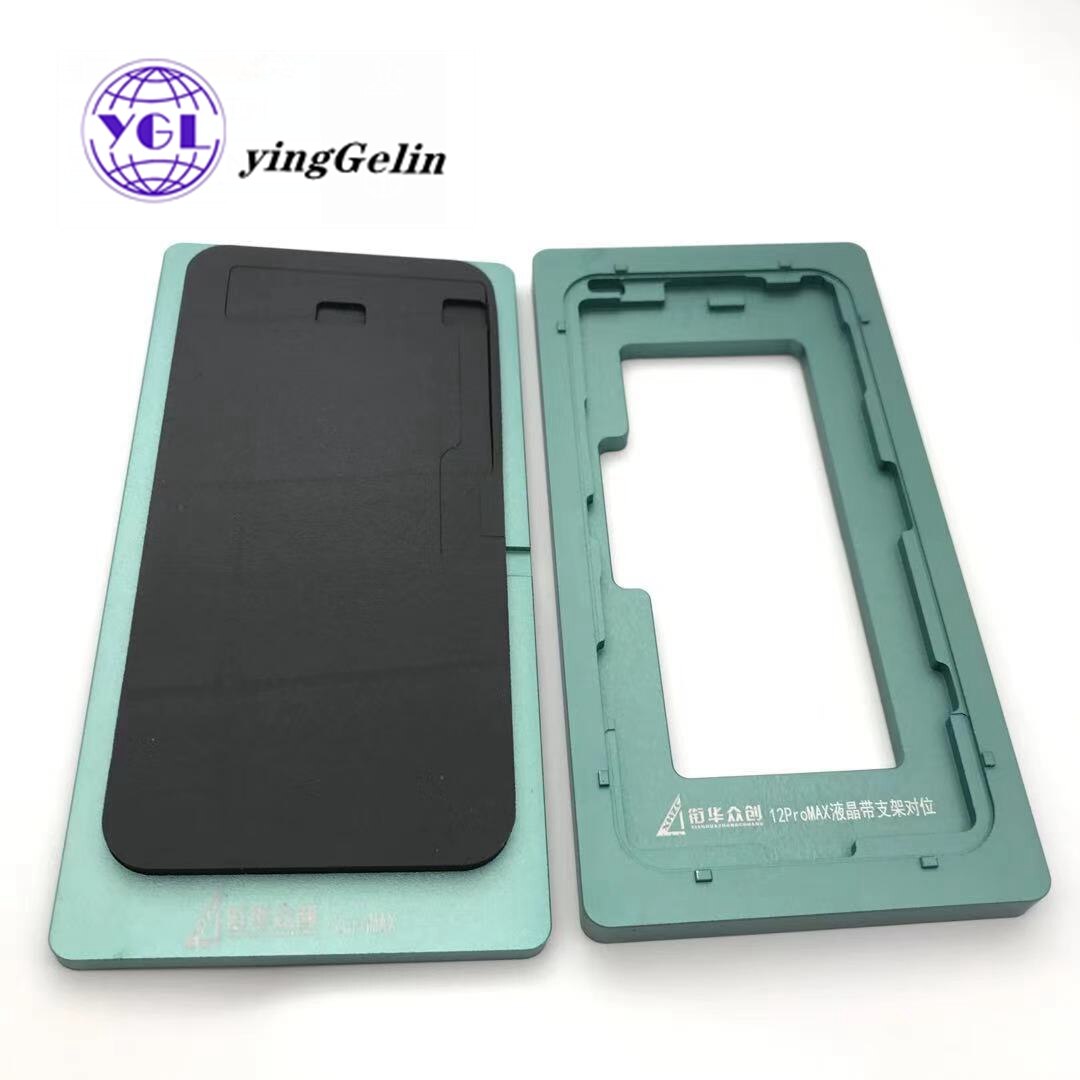 Lcd Beeldscherm Precisie Positie Mold Voor Iphone 12Mini 12 Pro Max Met Frame Glas Oca Alignment Mould Pad