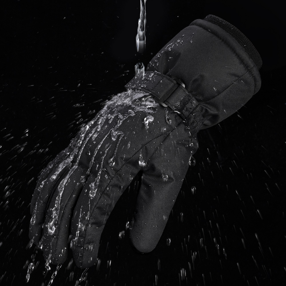 Copozz luvas de esqui de inverno das mulheres dos homens à prova dwaterproof água ultraleve luvas de snowboard motocicleta equitação neve manter quente luvas à prova de vento