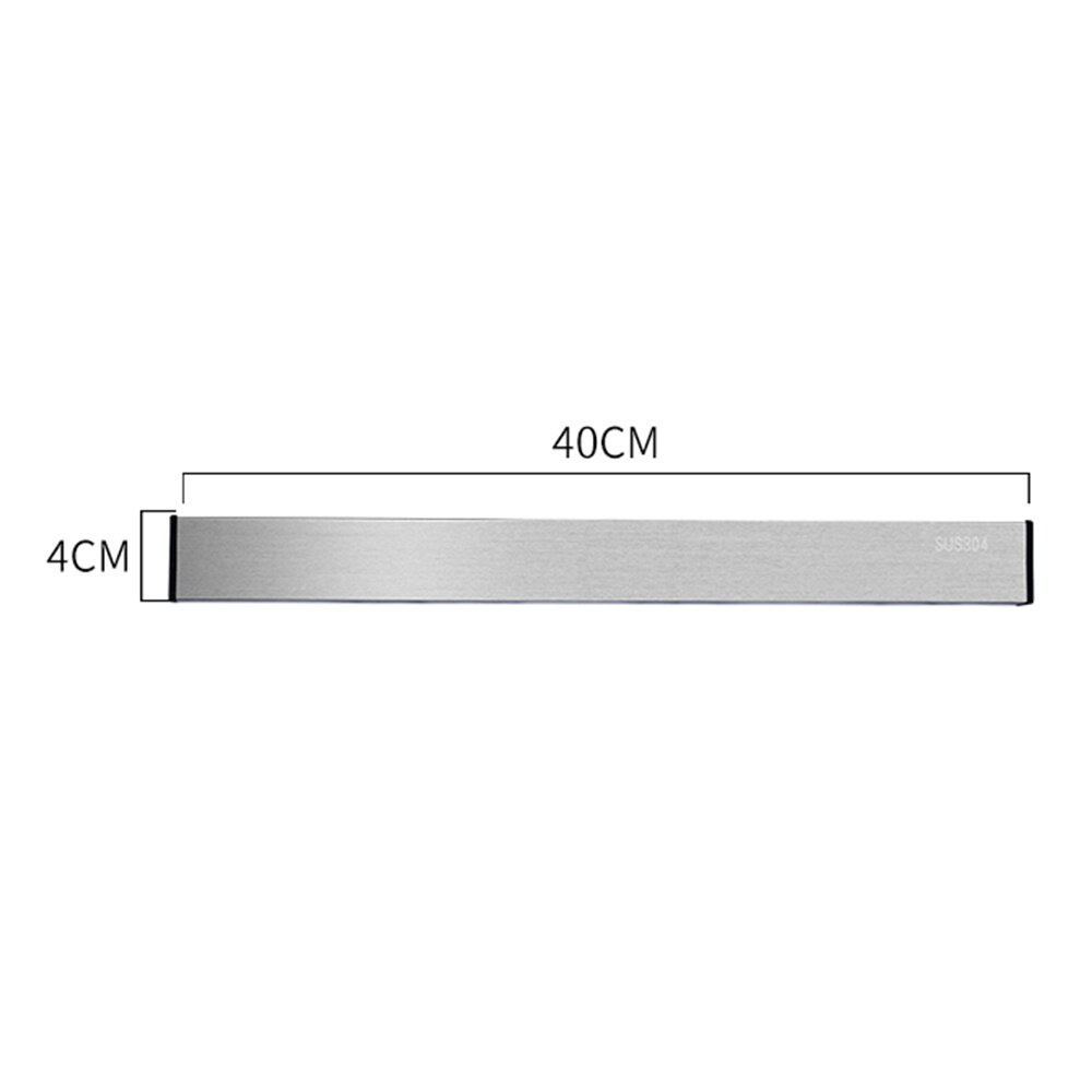 15 inch Magnetische Mes Houder Boor Gratis 304 Rvs Muur Opbergrek Haak voor Messen Keuken Accessoires Organisator