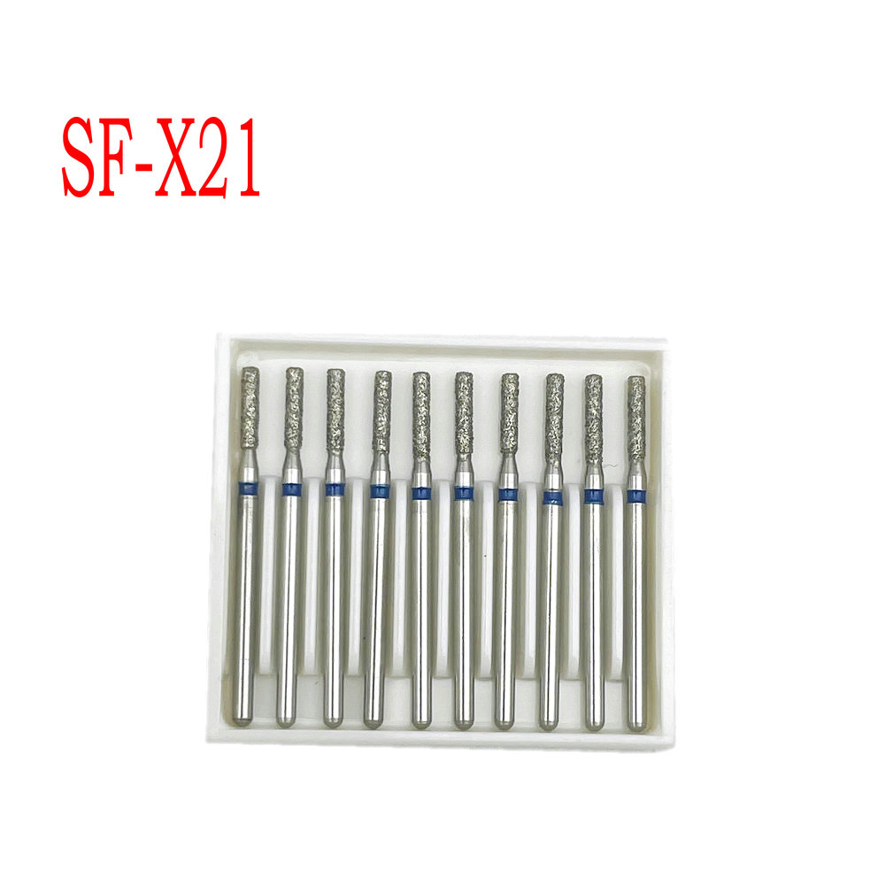 5/10pcs Extra Long Dental Diamond Burs FG Diamond 1.6mm Shank for High Speed Handpiece Burs Dentist Tools
