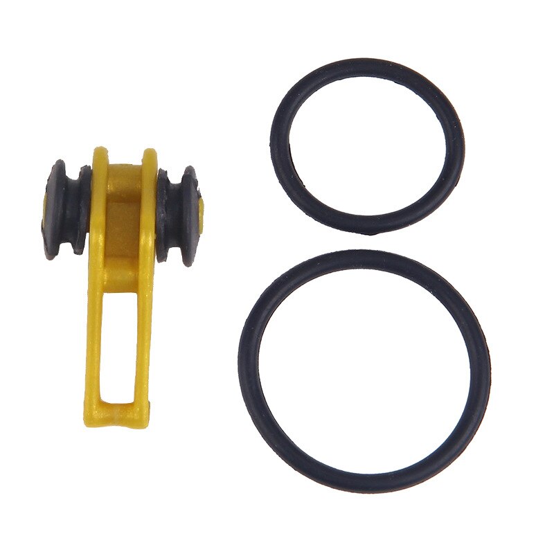 10pcs/lot Plastic Fishing Hook Secure Keeper Holder Lure Accessories Jig Hooks Safe Keeping For Fishing Rod Tool Bait Casting: Gold