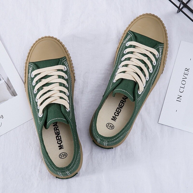 Qwedf vulcanize zomersneakers dames sneakers leren canvas schoenen klassieke tennisschoenen voor vrouwen casual katoenen schoenen dames  d3-20