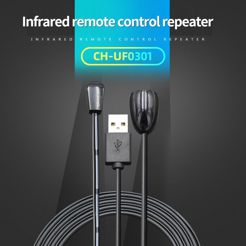 Récepteur de télécommande infrarouge, prolongateur IR, USB, adaptateur récepteur IR, émetteur pour récepteur stéréo, TV HD