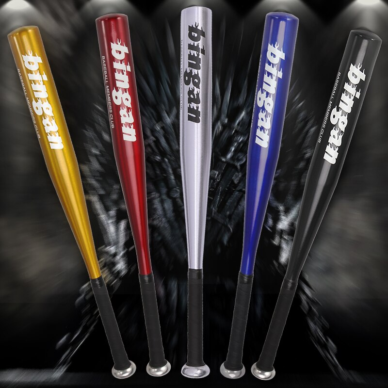 Aluminum Alloy Baseball Bat softball bat 25 inches 64 CM High Strenght Training black red white blue colors Bit Hardball Bats