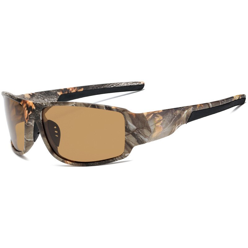 Neue Polarisierte Sport Angeln brille Außen brille Brille Sonnenbrille Männer Frauen Fisch Brillen: A Braun