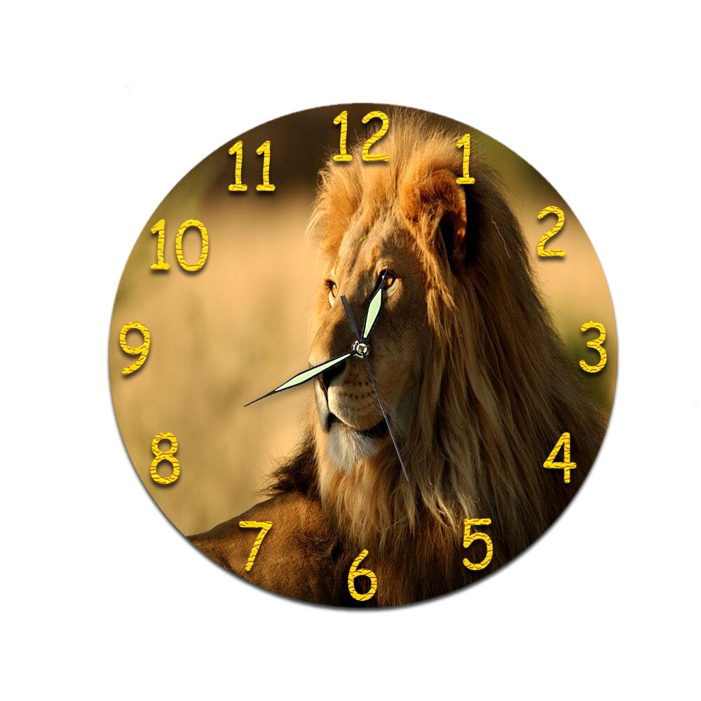 Vintage Wall Clock Silent Vintage Modern Wall Clock Digital Silent Relogio Parede Home Watch BB60: H