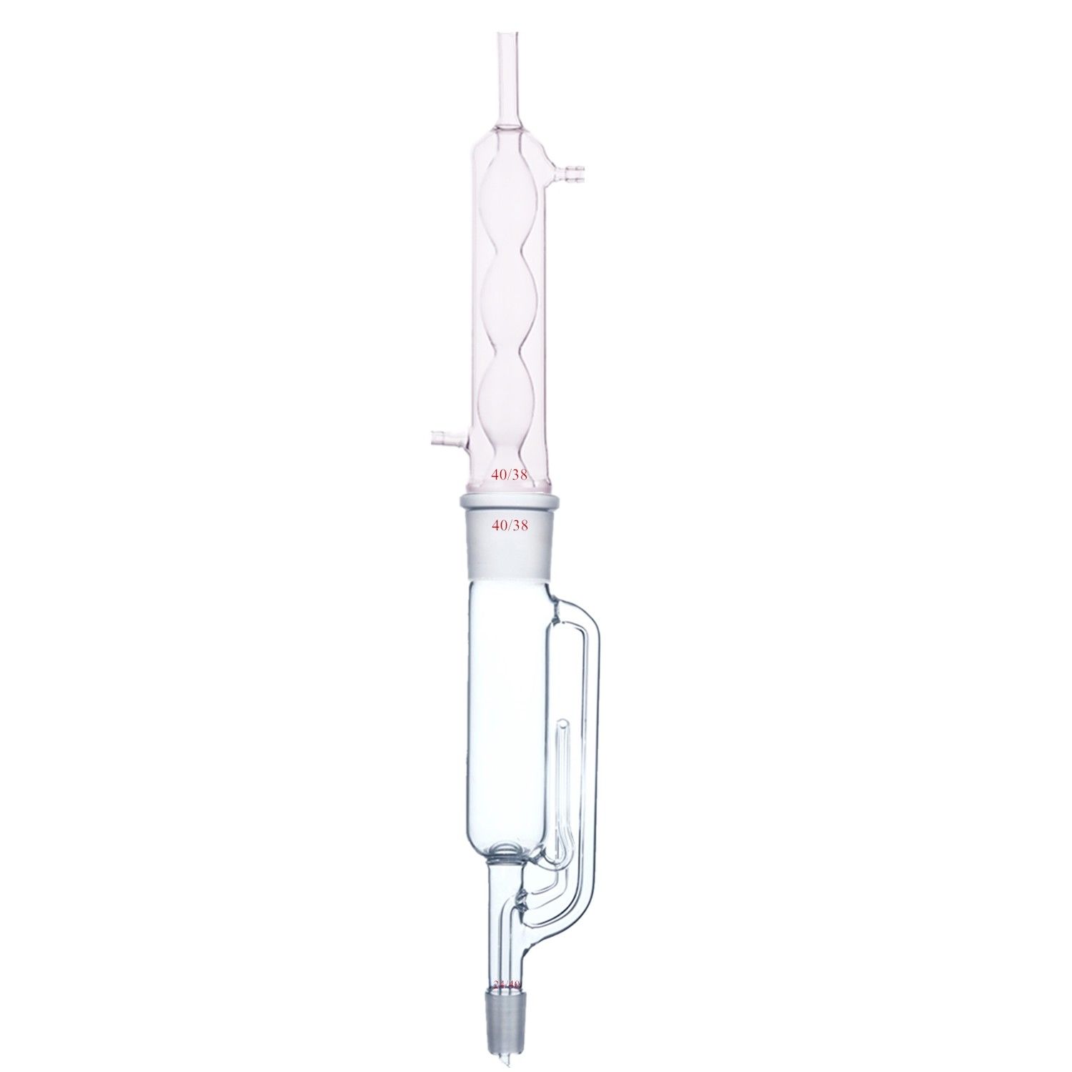 250ml,24/40,Glass Soxhlet Extractor,Condenser & Body,Laboratory Glassware