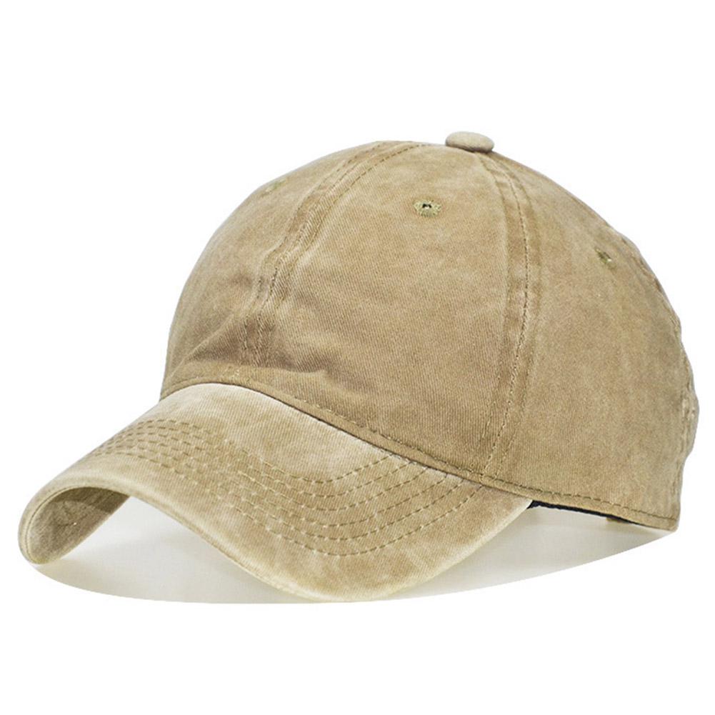 Mounchain vuxen unisex tennis keps vintage tvättad bomull justerbar solhatt baseball keps 54-60 cm justerbar fri storlek