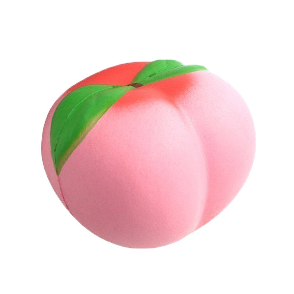 Squishy legetøj børn 6 stk simulation frugt sæt skum dekompression udluftning legetøj sjov leg