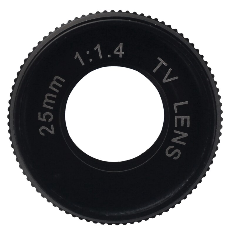 TV Lentille/Lentille CCTV pour C Mount Caméra 25mm F1.4 en Noir avec Noir C Monture pour Micro-4/3 Adaptateur E-P1 E-P2 E-P3