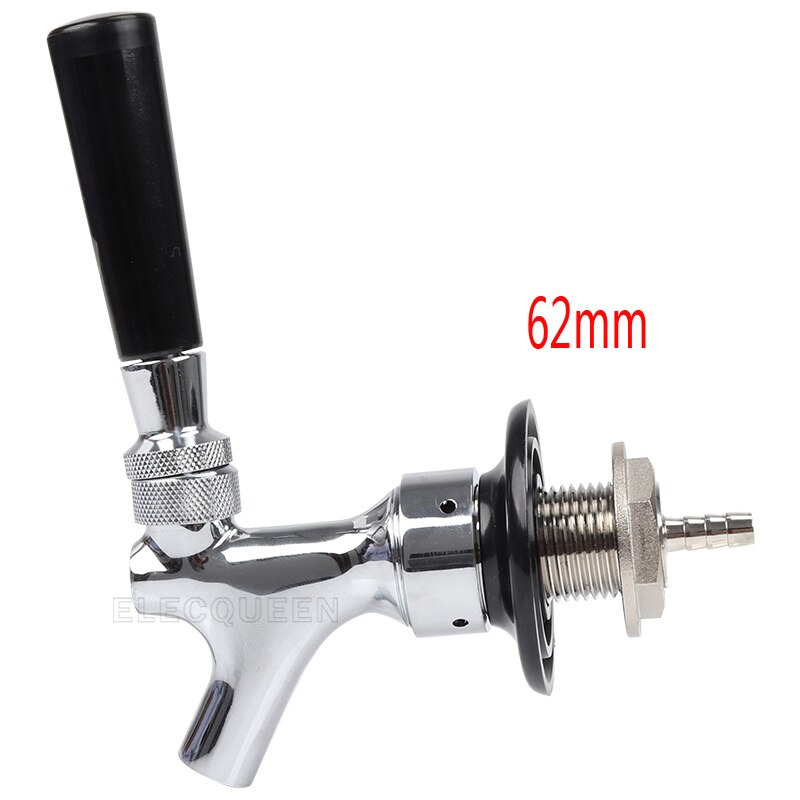 Homebrew Tools Draft Beer Tap Faucet with long Shank Tap Home Brew Kegging Combo Kits, 62mm/100mm/127mm for chosee: 62mm shank