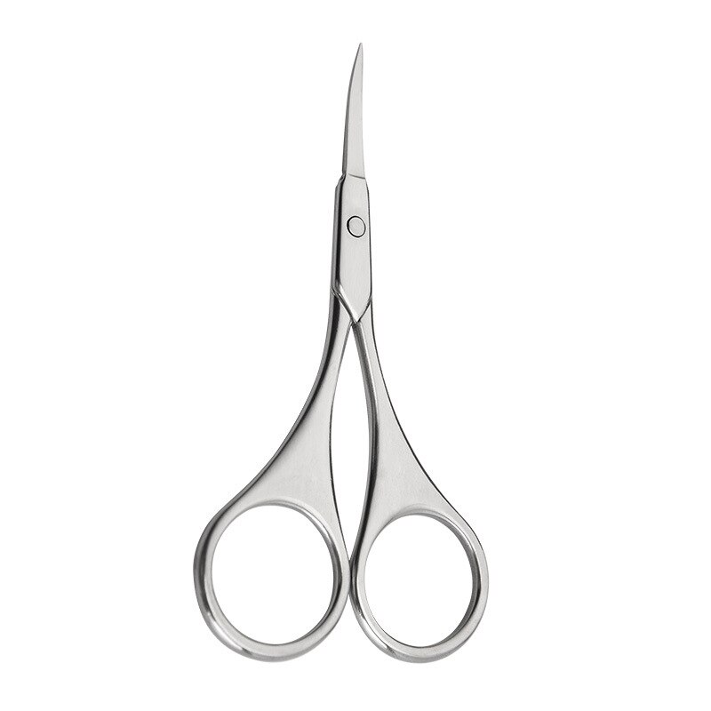 Ciseaux à cils à sourcils professionnels de tondeuse droite ou angle outil d'extension de faux cils: COLOR-2