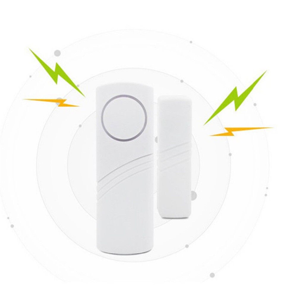 Sensor magnético de alarme de segurança residencial, sensor magnético de porta sem fio