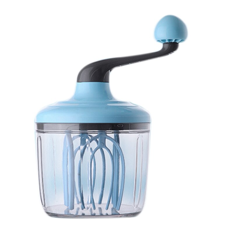 Manual Egg Cream Whisk Hand Type Foam Maker Milk Frother Handheld Multi-Functional Eggs Beater Practical Kitchen Tool 1100Ml: Default Title