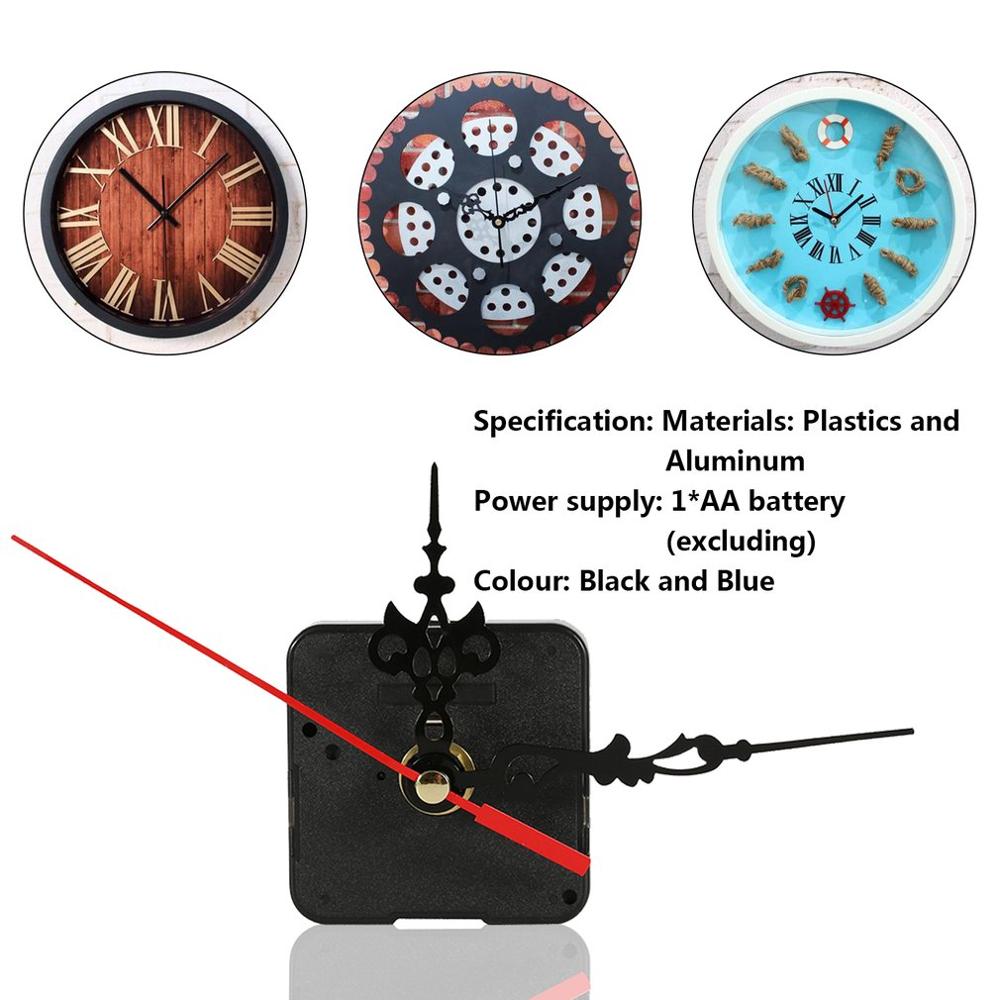 Wall Clock Mechanism Silent Large Wall Clock Quartz Clock Movement Mechanism DIY Repair Parts Watch Wall Clock Movement